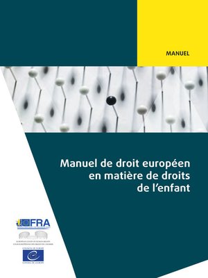 cover image of Manuel de droit européen en matière de droits de l'enfant
